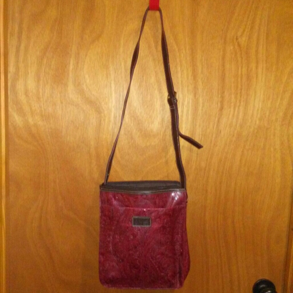 Red Relic crossbody purse